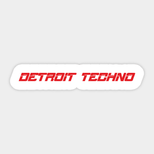 DETROIT TECHNO Sticker